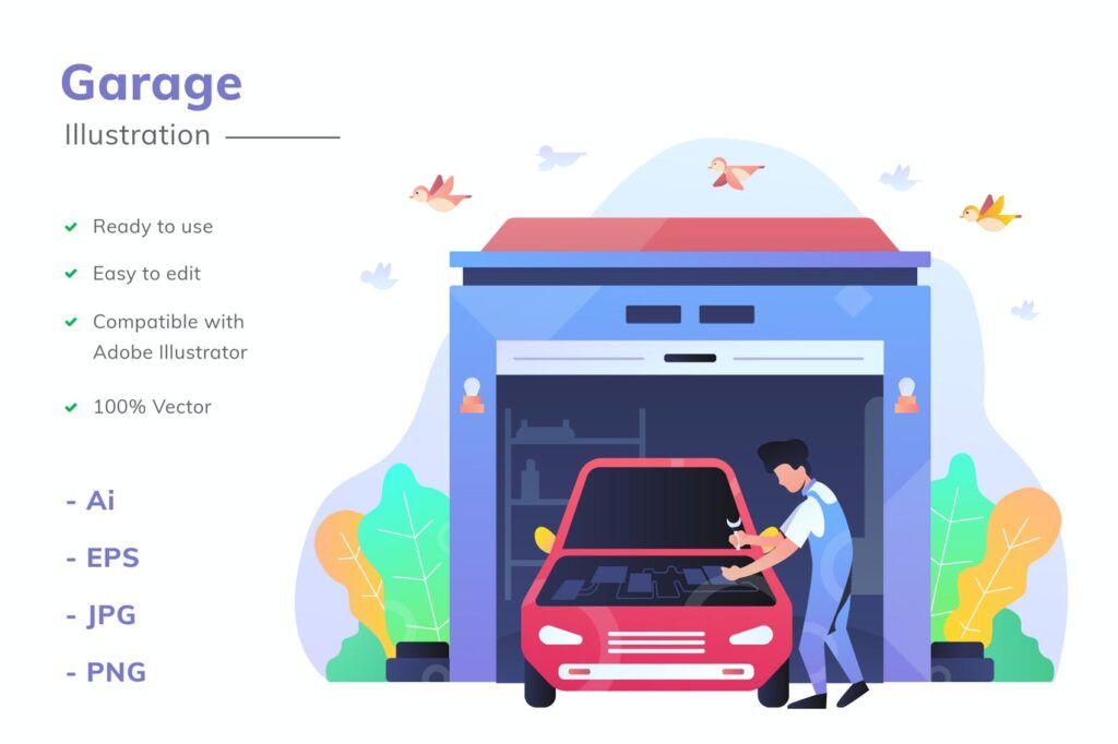 diseño gráfico publicitario en ilustración