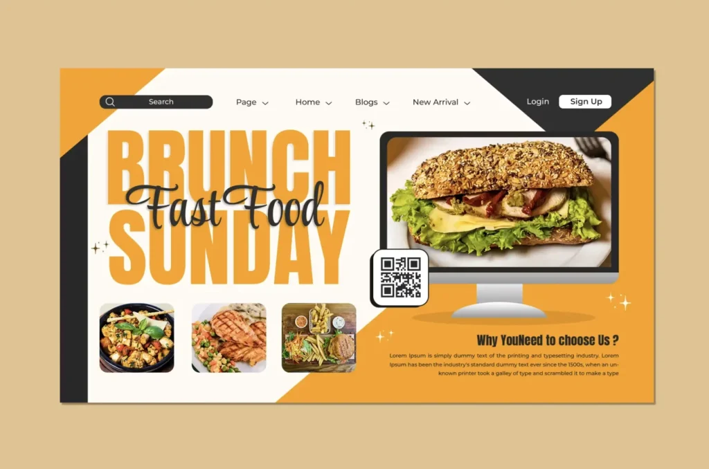 diseño de páginas web para restaurantes